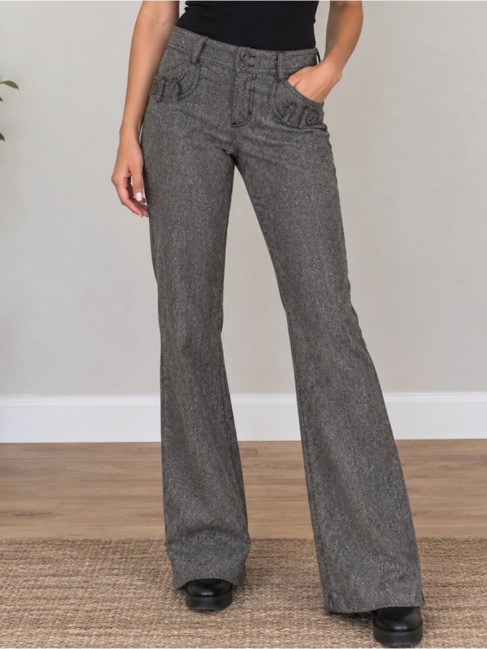 Vintage Y2K tweed pants. Size 6.